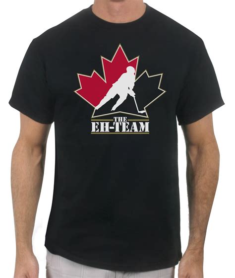 the eh team canada hockey t shirt