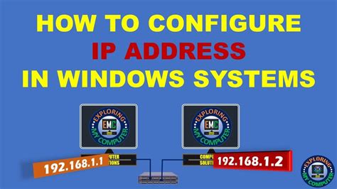 Press the win + i keys to open the settings app and go to the network & internet section. How To Configure IP Address In Windows Systems | Assign IP ...