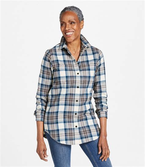 Women S Scotch Plaid Flannel Shirt Tunic Shirts And Button Downs At L L Bean