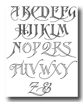 Emillisa шрифт от yoga letter. Calligraphy Alphabet : printable calligraphy alphabet