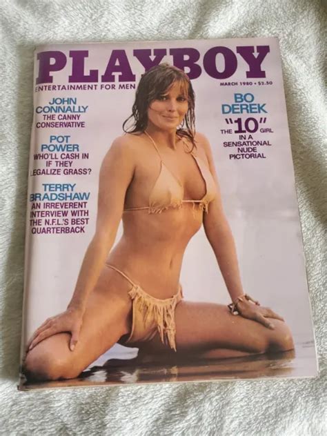 Vintage Playboy Magazine March Bo Derek Picclick