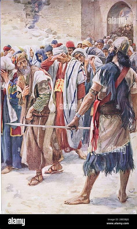 Harold Copping The Captives Of Babylon Illustration From Pictures