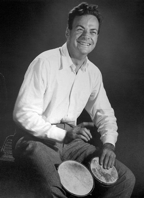 richard feynman playing the bongos in 1956 r oldschoolcool