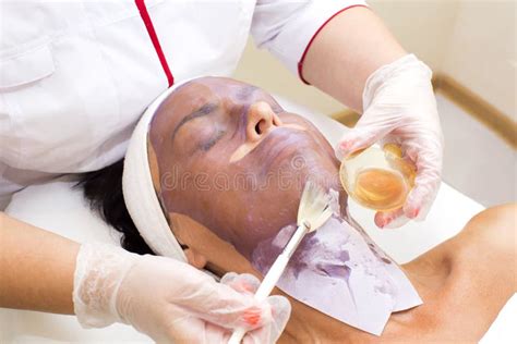 Process Of Massage And Facials Stock Image Image Of Neck Facials 80616805