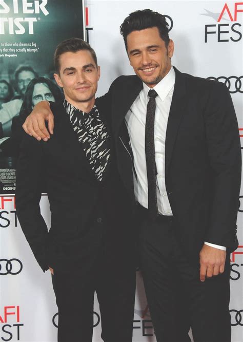 L R Actor Dave Franco And Brother Directoractor James Franco Attend