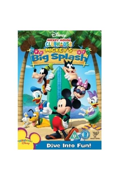 Mickey Mouse Clubhouse Big Splash Dvd Stop And Shop Online Themarket