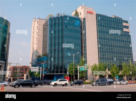 Jyp Entertainment June 2 2021 The New Headquarters Building Of Jyp