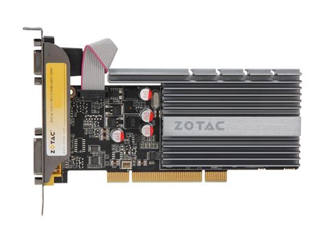 Zotac Geforce Gt 610 512mb Ddr3 Pci Low Profile Ready Video Card Zt