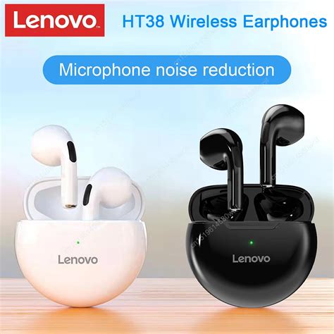 Lenovo Ht38 True Wireless Headphones Tws Earbuds Bluetooth 5 0