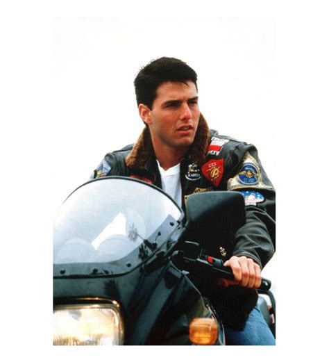 Top Gun Tom Cruise Bomber Flight Jacket