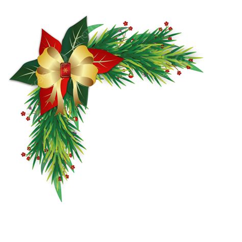 Merry Christmas Banner Clipart Png Images Merry Christmas Corner Png