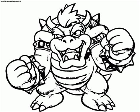 Bowser ausmalbild malvorlagen