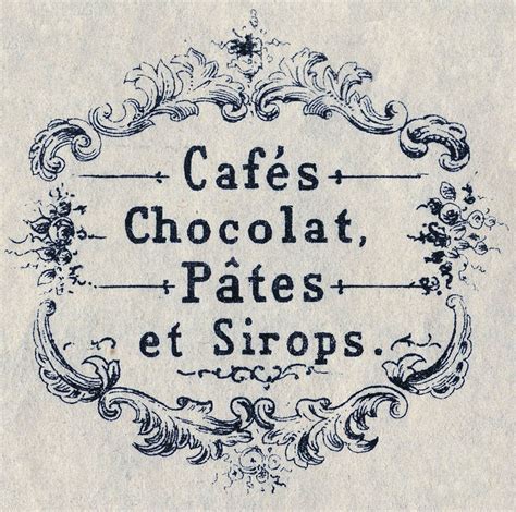 Vintage Graphics Fab French Advertising Cafe Chocolat