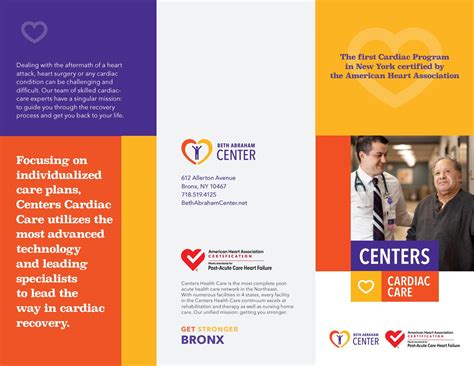 Centers Health Care Cardiac Unit Brochure By Centers Health Care Issuu