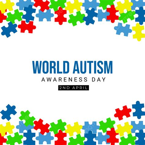 World Autism Awareness Vector Art Png The Best World Autism Awareness