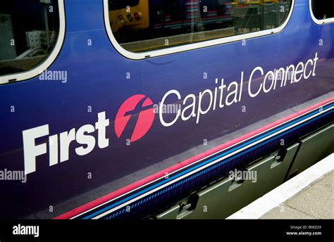 First Capital Connect Logo On Train Carraige Stock Photo Alamy