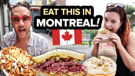 Montreals Best Food 10 Foods You Must Try Now Youtube