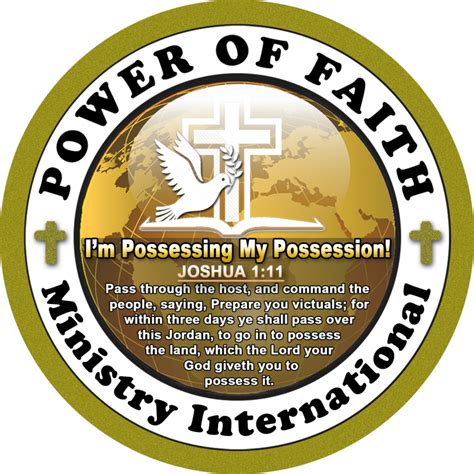 Car Sticker Power Of Faith Ministry