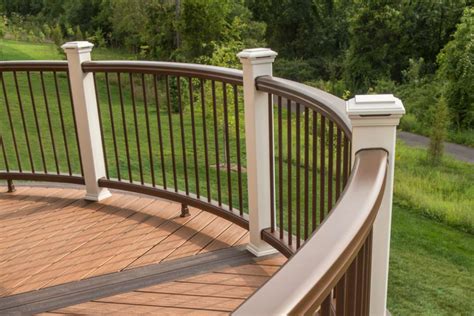 Curved Railing Inspiration And Photo Gallery Trex