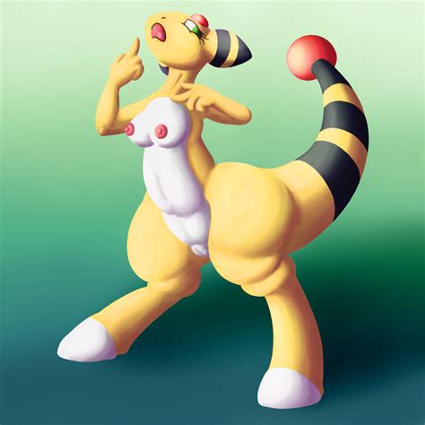 Rule Ampharos Anthro Breasts Female Flygon Artist Looking At