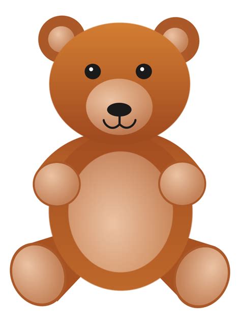 Cute Bear Teddy Bear Stuffed Toy Bear Clipart Free Clip Art Cliparting