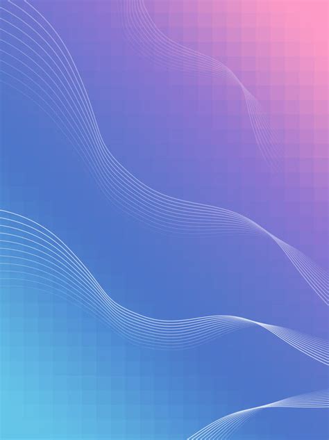 Full Technology Sense Line Gradient Background Technology Background