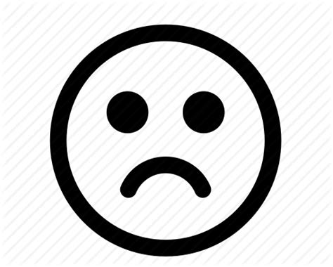 Sad Face Icon Png 300088 Free Icons Library