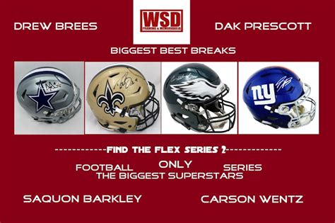 Wsd Biggest Best Breaks Full Size Helmet Mystery Box Series 2 Find