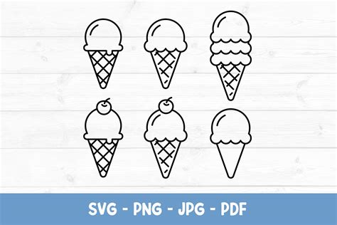 Ice Cream Svg Cut File Triple Ice Cream Cone Summer Party Canada Ubicaciondepersonas Cdmx Gob Mx