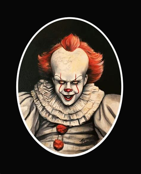 A Portrait Of Pennywise Pennywise The Dancing Clown Pennywise The Clown Pennywise