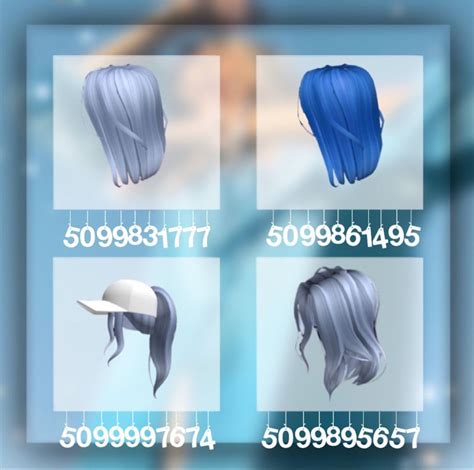 Roblox Hair Codes 2021 Black Credit Glcwfairy On Insta In 2020