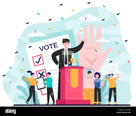 Election And Political Campaign Politician Speaker Candidate Voting