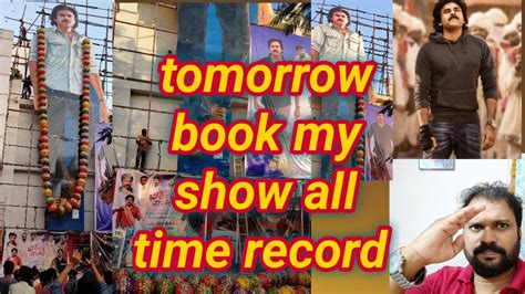 Bheelanayak All Time Record Book My Show Day 1 Record Collections In