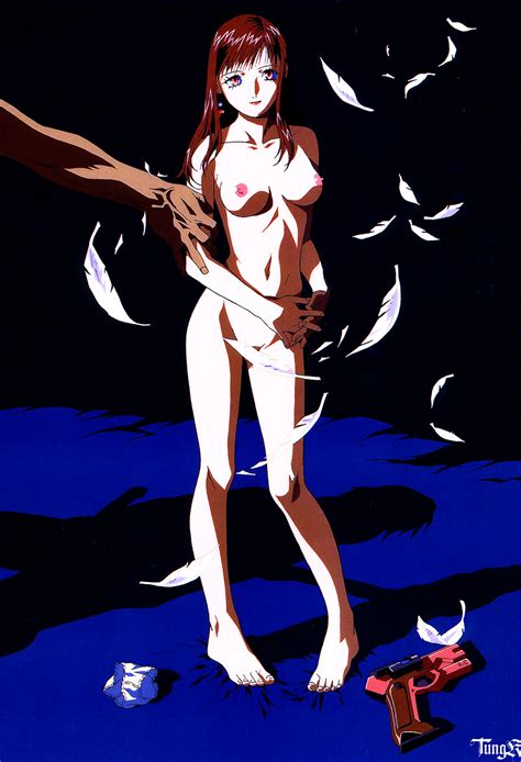 Umetsu Yasuomi Sawa Kite A Kite Artbook Highres Official Art Scan 1990s Style 1girl