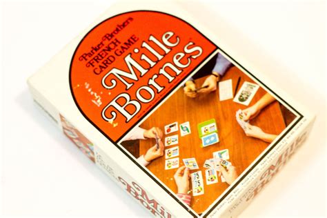 Mille Bornes French Card Game 1971 Vintage Card Game French Game