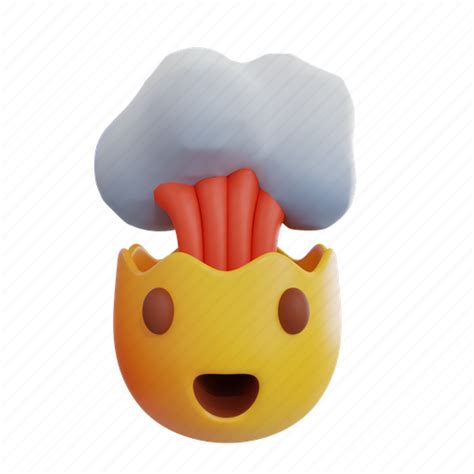 Exploding Head Emoji Emoticon Happy Yellow Emotion Icon Download On Iconfinder