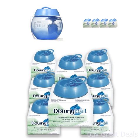 Downy Ball Automatic Liquid Fabric Softener Dispenser Pack Of 8 Ebay