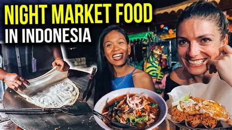 Foreigners Try Indonesian Street Food For The First Time Youtube