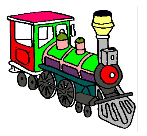 Dibujo De Tren Pintado Por Tren En El Día 03 06 11 A Las 01