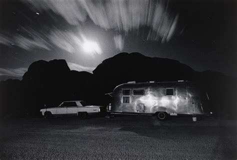 Ikko Ikko Narahara Airstream Trailer In Moonlight Utah 1972 Moma