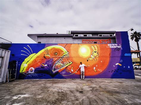Pangeaseed Sea Walls Murals For Oceans San Diego 2016 Streetartnews