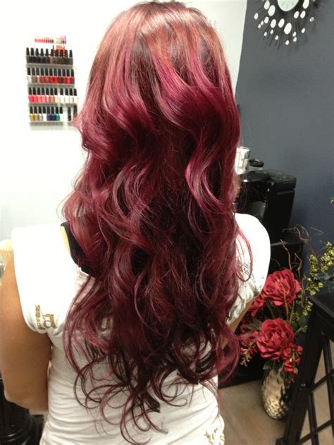 Red Wine Hair Color I Am An Unicorn Nn Pinterest
