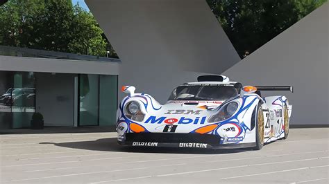White Sport Car Porsche Race Cars Porsche 911 Gt1 Hd Wallpaper
