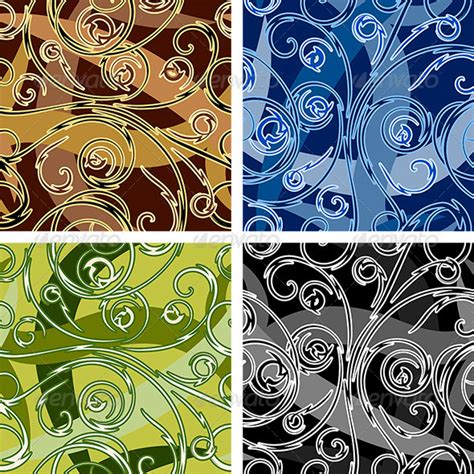 Tim Burton Swirl Pattern