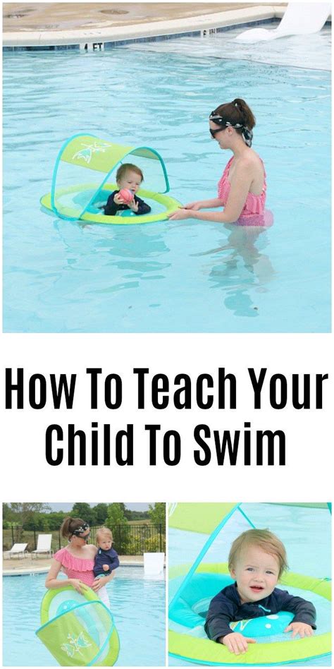 How To Teach Your Child To Swim Teach Kids To Swim Teaching Toddlers