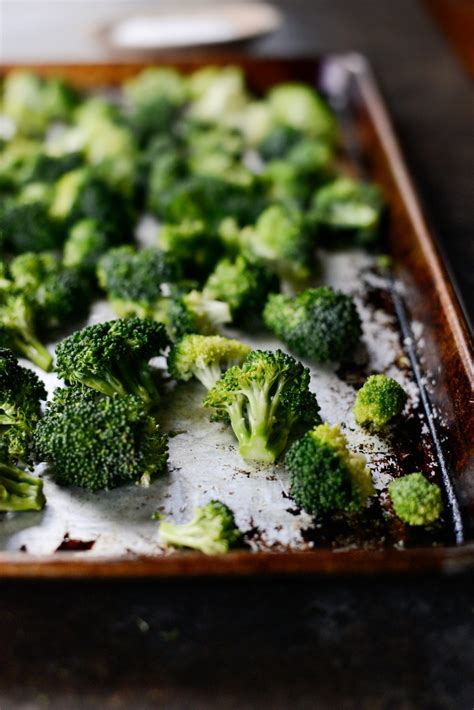 The Best Minute Roasted Broccoli Recipe Simply Scratch