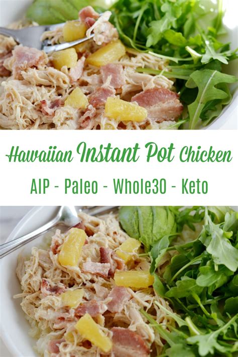 Apr 19, 2017 · steps to make instant pot shredded buffalo chicken. Hawaiian Instant Pot Shredded Chicken * Lichen Paleo ...