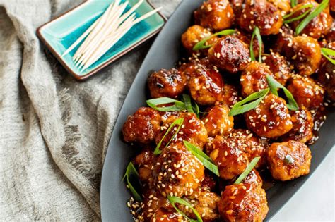 Sweet And Spicy Pork Meatballs Tried And True Recipes