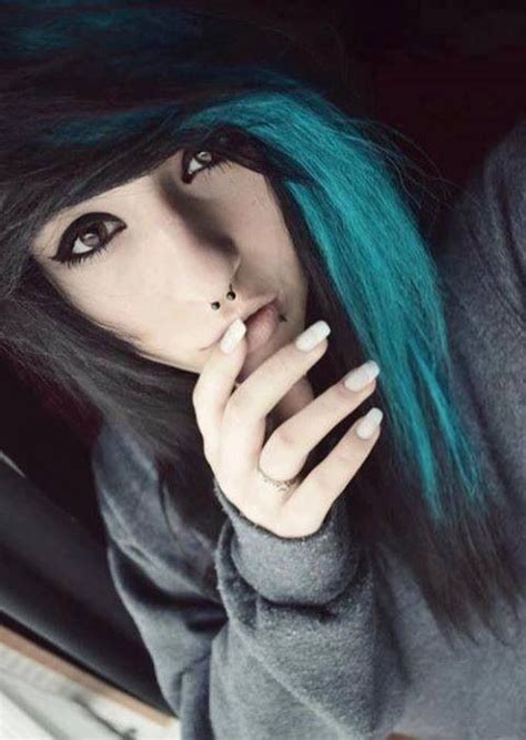 1000 Images About Scene Girls Hair On Pinterest Emo