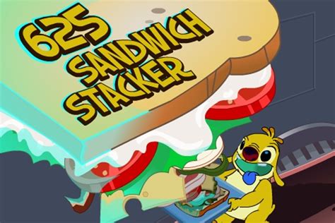 Stitch 625 Sandwich Stacker Game - Disney games - Games Loon